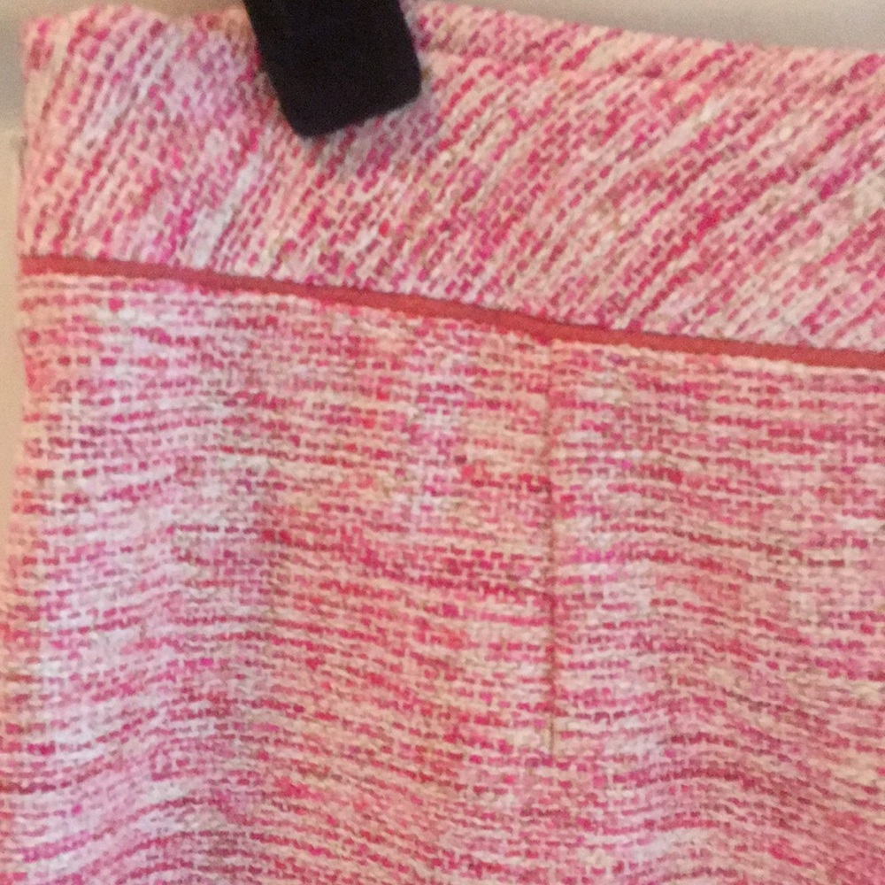 Ann Taylor Silk Pink Tweed Skirt - Picture 5 of 5
